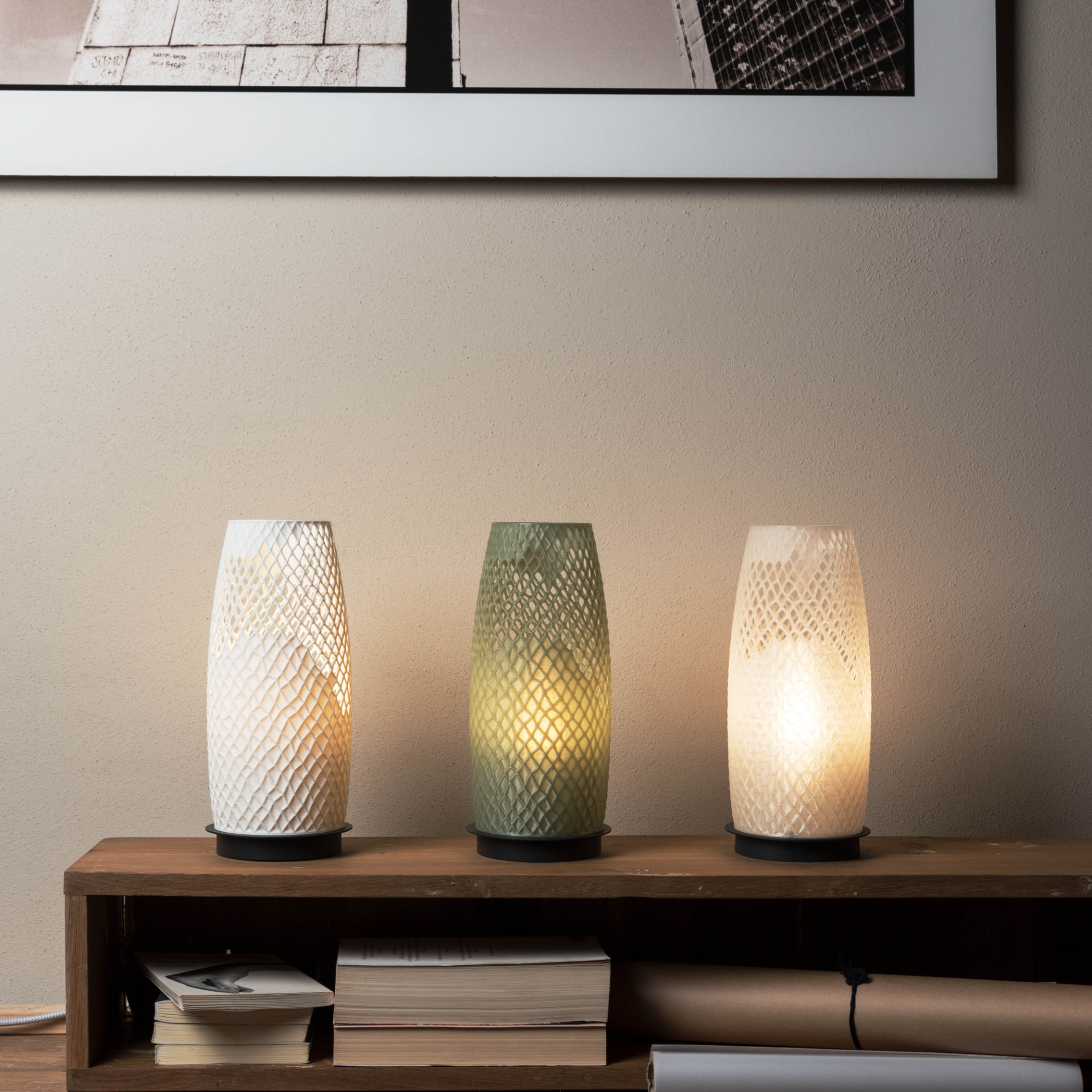 Lampada da tavolo Bossolo — Da archetipo militare a lampade contemporanee